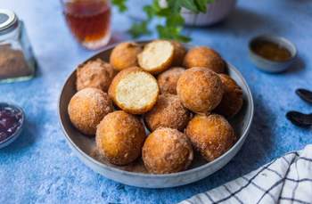 Vegane Quarkbällchen