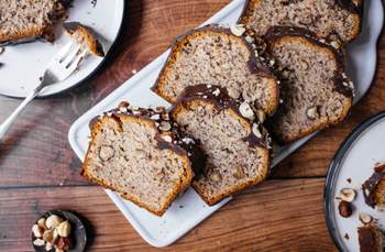 Saftiger, veganer Haselnusskuchen