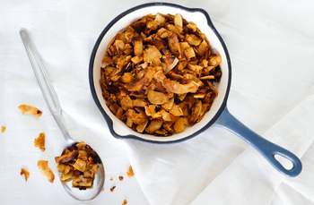Veganer Kokosnuss Bacon