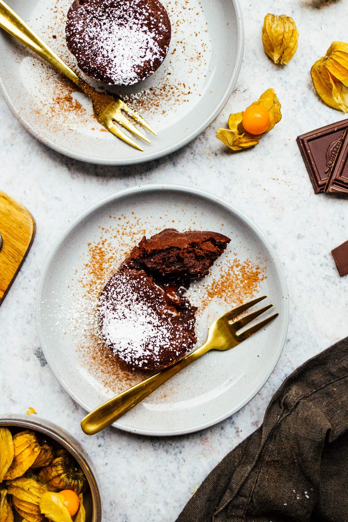 R630 Vegane Lava Cakes
