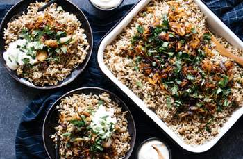 Veganes Mujaddara aus nur 5 Zutaten