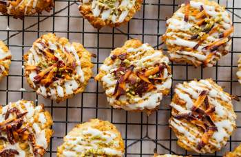 Vegane Carrot Cake Cookies